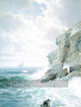  Trost Peintre - Purgatoire Cliff William Trost Richards paysage